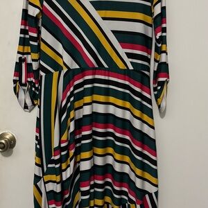 Zadie B’s Striped Long Sleeve Dress